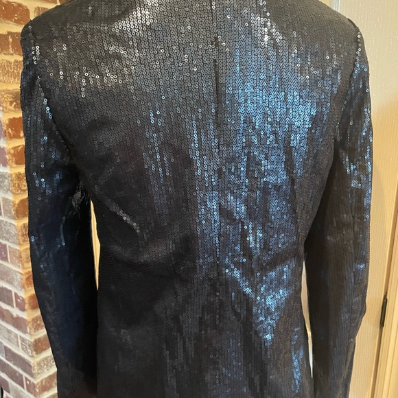 Forever 21 Midnight Sequin Blazer - Picture 4 of 5